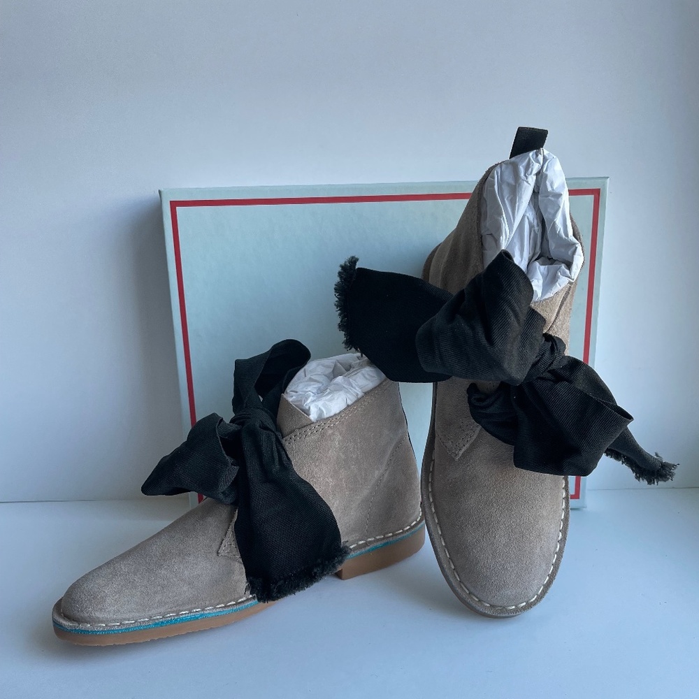 Frances Valentine Tan Suede Boots